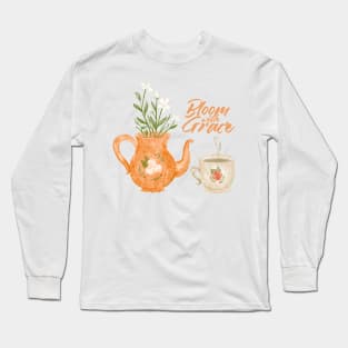 Bloom with grace Long Sleeve T-Shirt